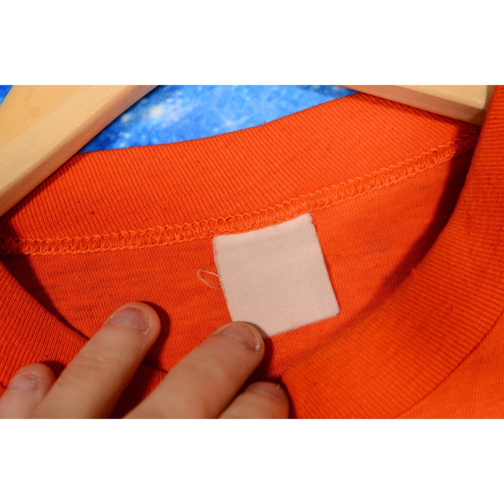 Vintage Bob Marley Shirt Mens‎ Small Orange Lives In My Heart Graphic Reggae Tee - Picture 4 of 8